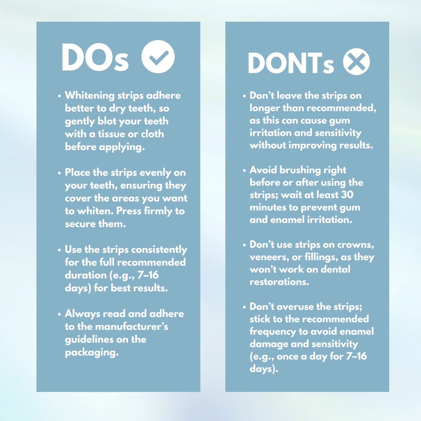 CocoStrips™ Organic Coconut Oil Teeth Whitening Strips